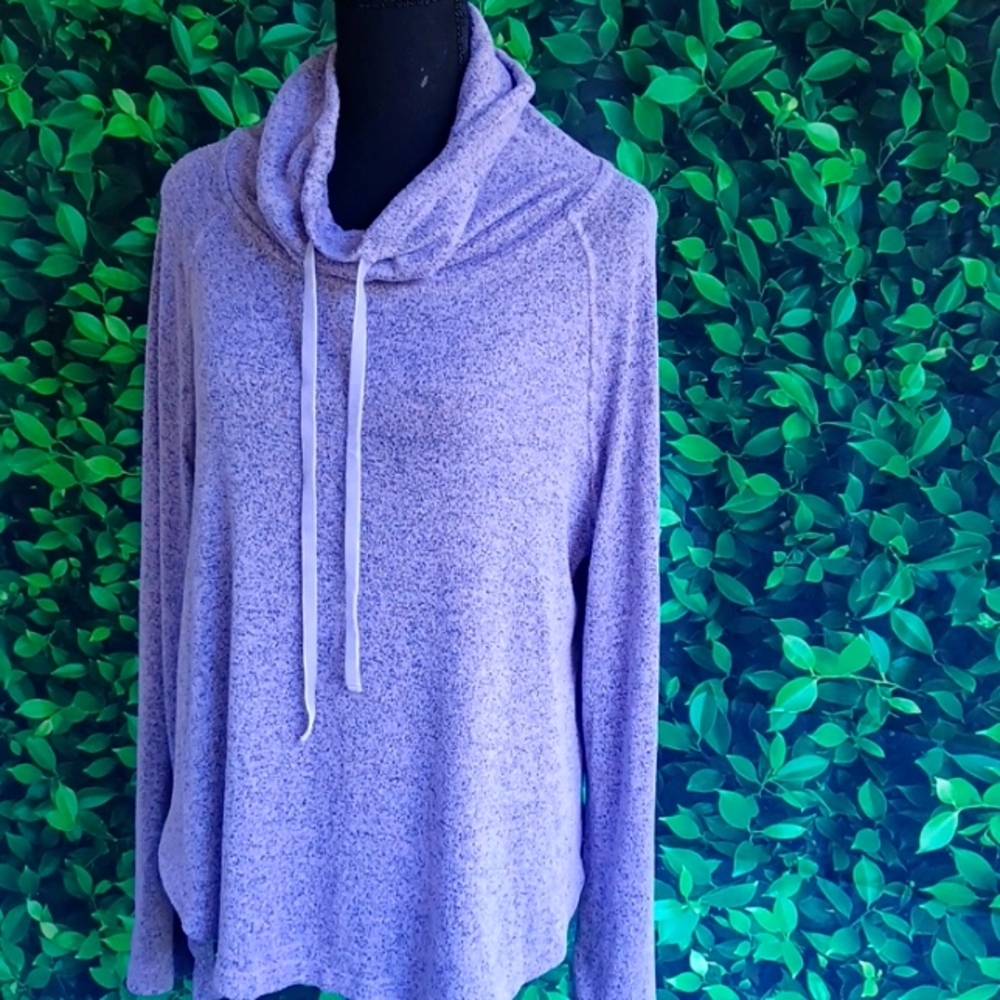 Large purple and black sleep shirt
